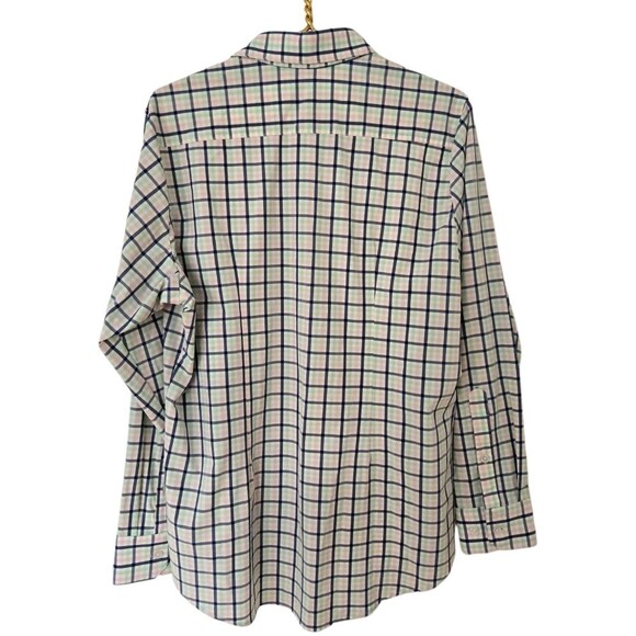 Mizzen + Main Leeward Button Shirt Size M Standard Fit Preppy Office - Picture 4 of 7